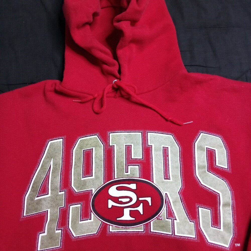 Vintage Logo 7 San Francisco 49ers Hoodie Sweatshirt